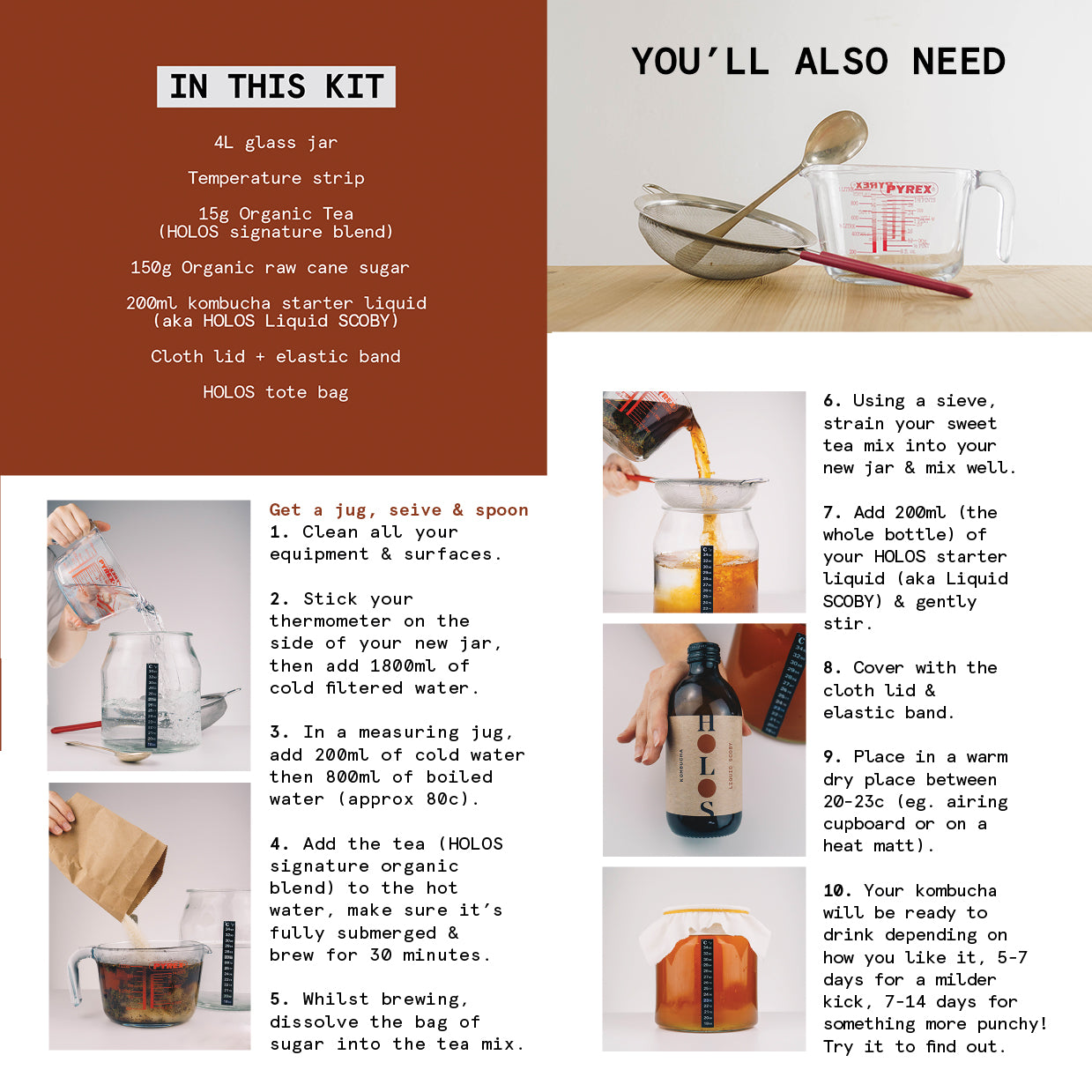 how to make kombucha scoby kit