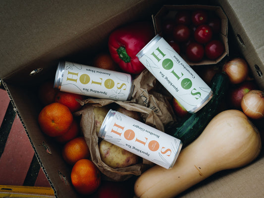 Holos Organic Sparkling Tea Launches In Abel & Cole