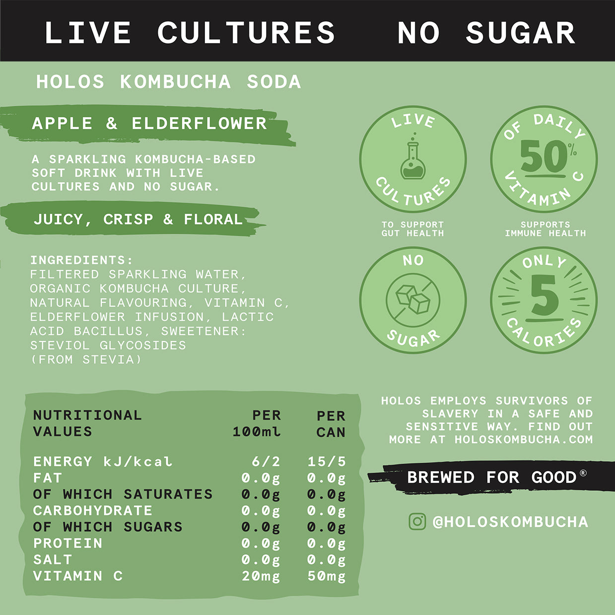 Apple & Elderflower x12 (inc. VAT)